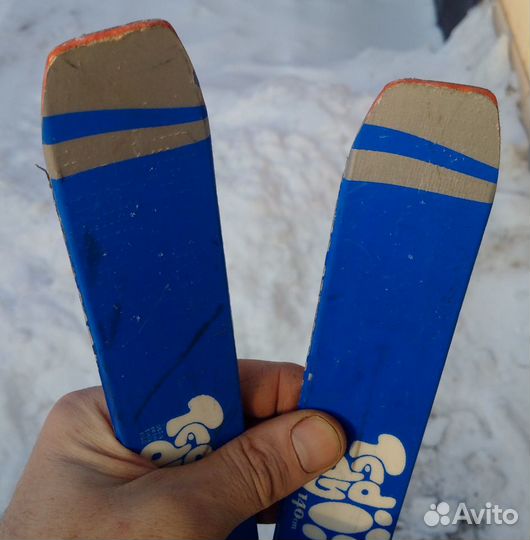 Лыжи беговые 140 см