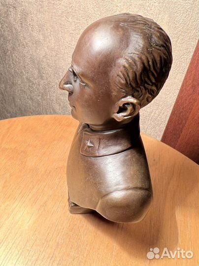 Бюст Нарком нквд Лаврентий Берия СССР бронза 1950