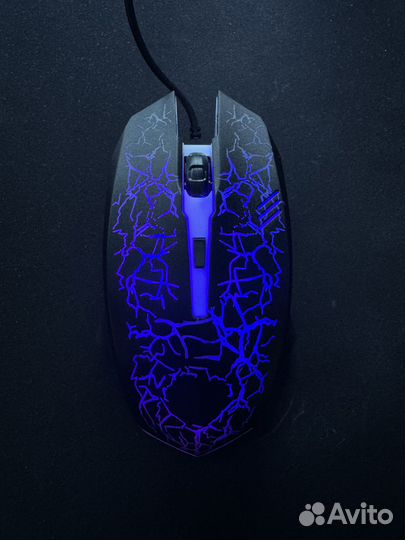 Игровая мышка с подсветкой новая