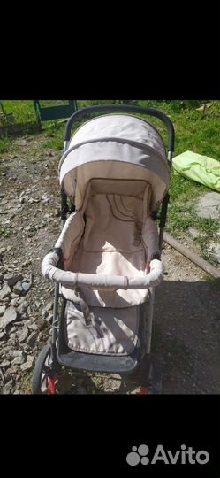 Большой детский манеж и коляска