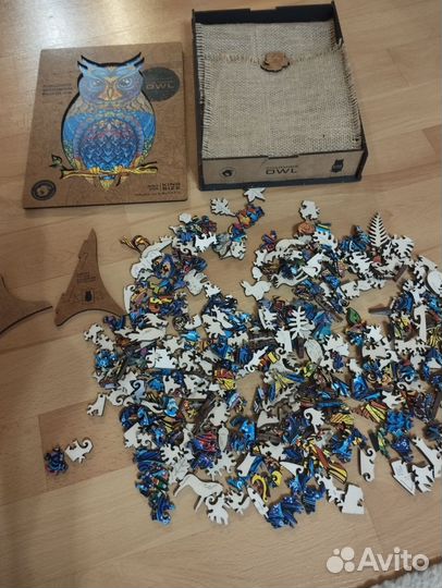 Пазлы деревянные 