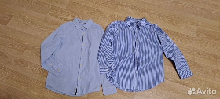 Рубашки для мальчика Ralph Lauren и Zara