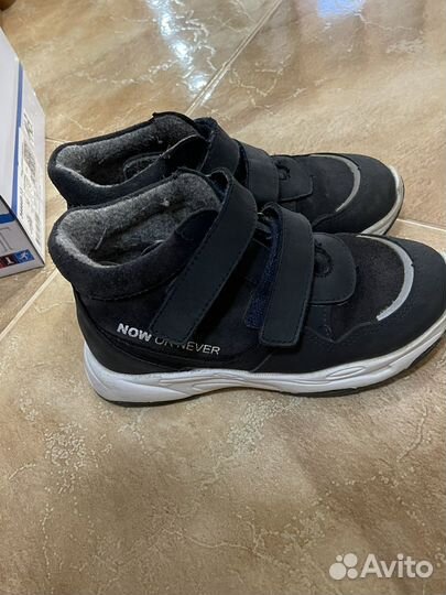 Демизесонные ботинки утепленные