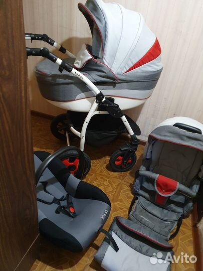 Коляска Индиго с автолюлькой