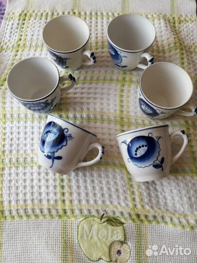 Чашки Гжель новые
