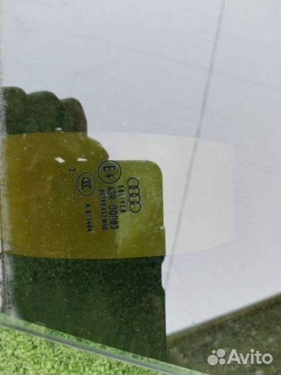 Стекло двери переднее левое Audi A7 3.0 2015