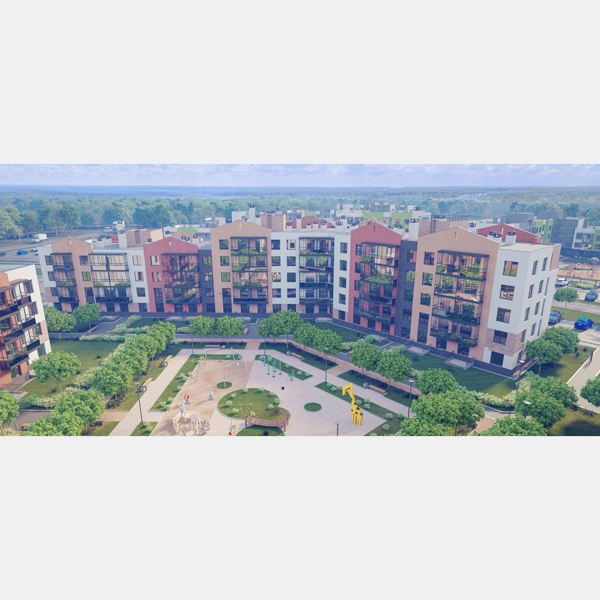 2-к. квартира, 56,6 м², 1/5 эт.