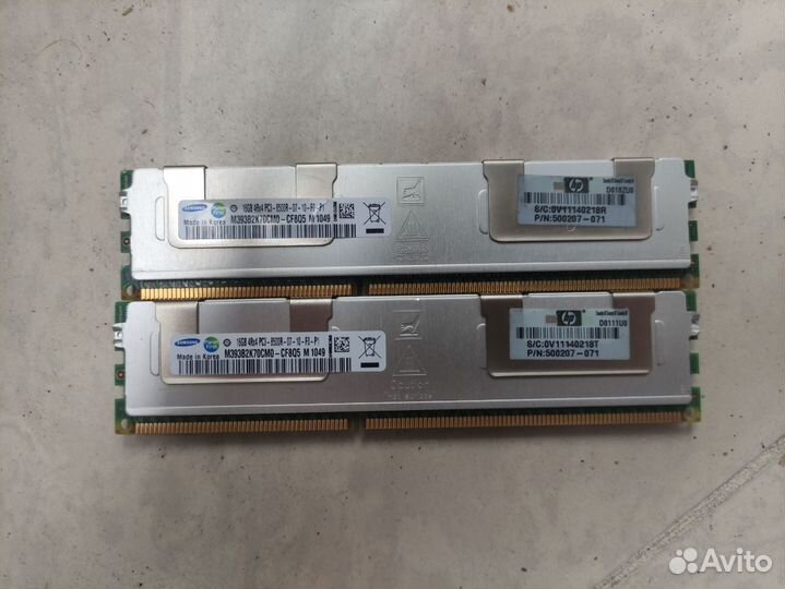 Оперативная память серверная 16gb ddr3