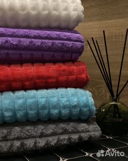 Плед покрывало кубик