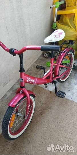 Велосипед детский 16 дюймов для девочки