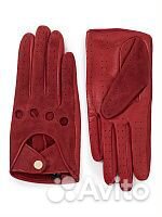 Перчатки из натуральной кожи и замши Верди