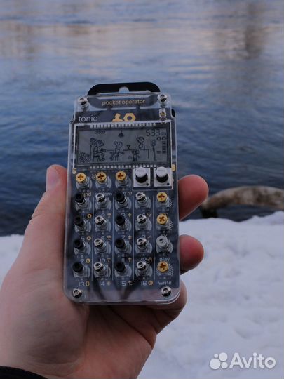 Pocket operator чехол кейс case акриловый po 33
