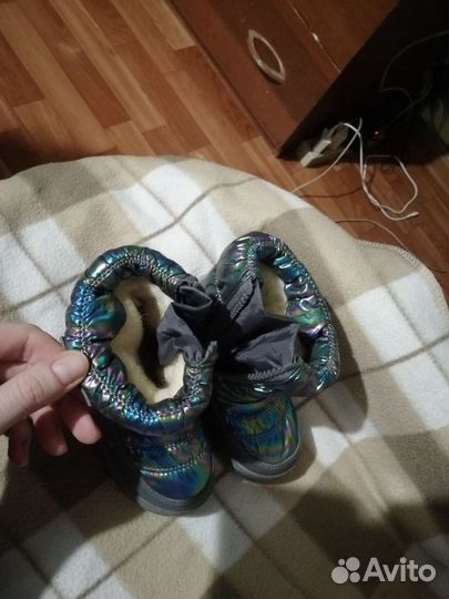 Сапоги зимние для девочки
