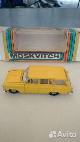 Модели автомобилей 1 43 СССР москвич 427