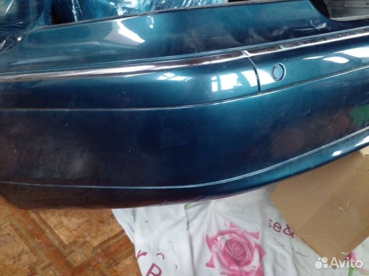 Задний бампер w220