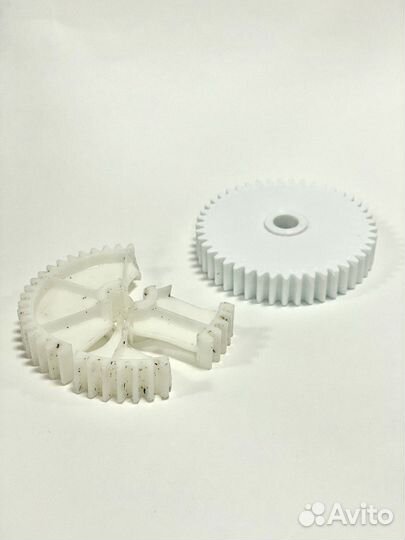 Шестерни на заказ Nylon (PA6; PA12), POM, PP