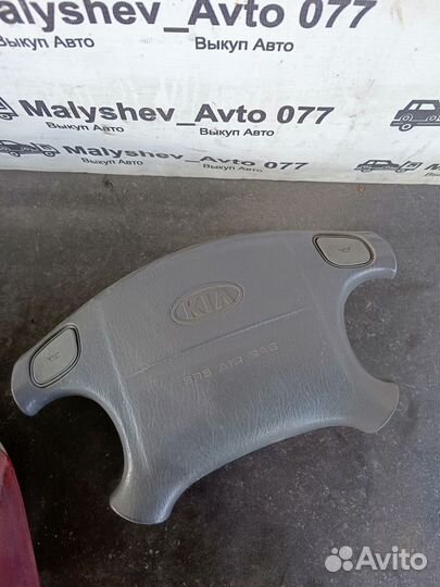 Подушка безопасности водителя Kia Clarus 1997