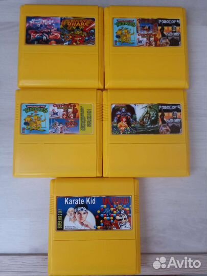 Картриджи dendy из 90х