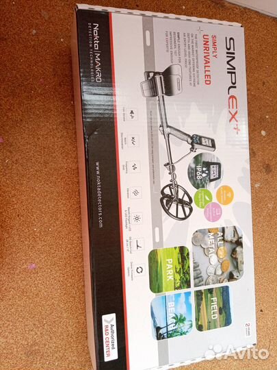 Металлоискатель nokta makro simplex plus бу