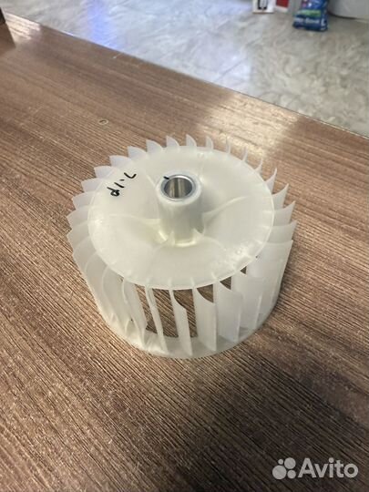 Крыльчатка мотора сушильной машины Dexp