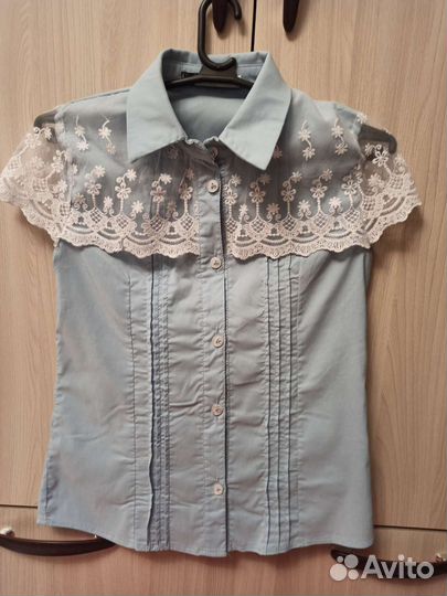 Рубашка школьная 40р-р