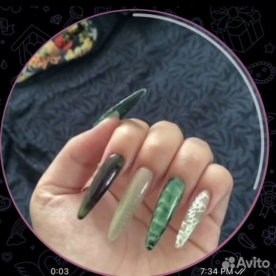 Крейзи корейский маникюр Москва Некрасовка