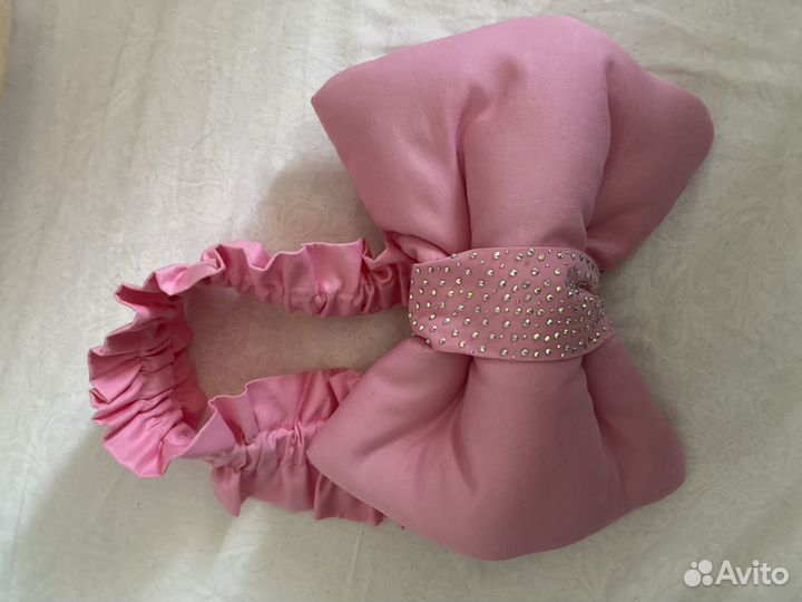 Бант на выписку на одеяло