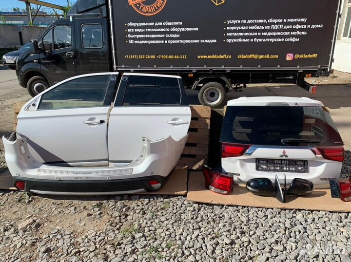 Дверь багажника Митсубиси Аутлендер 3 15-21г