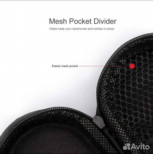 Кейс, чехол, футляр для наушников (Premium)