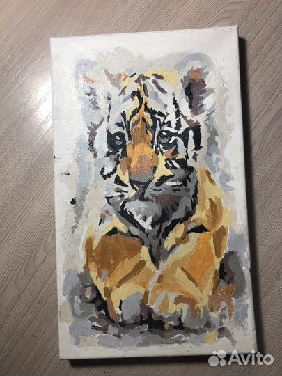 Картина тигр