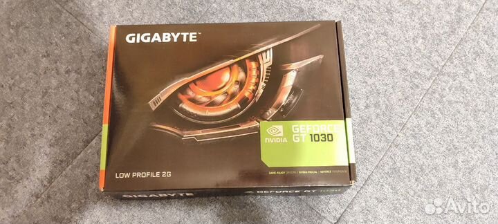 Видеокарта gigabyte nvidia GeForce GT 1030 (GV-N10