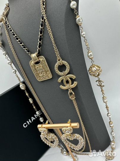 Серьги chanel