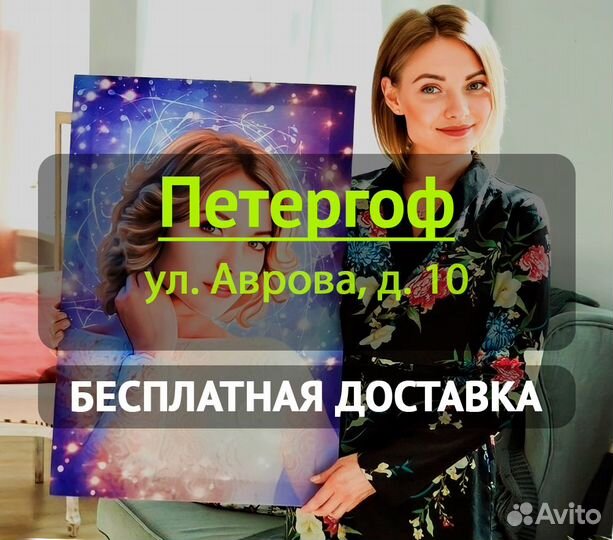 Художественный портрет по фото на холсте подарок