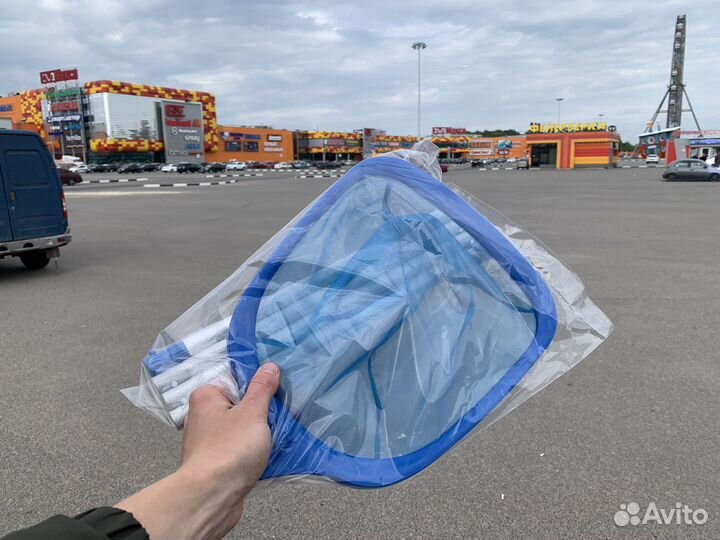 Сачок для бассейна телескопический 122 см