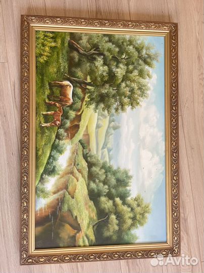 Картина маслом пейзаж