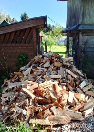 Дрова сухие колотые с доставкой