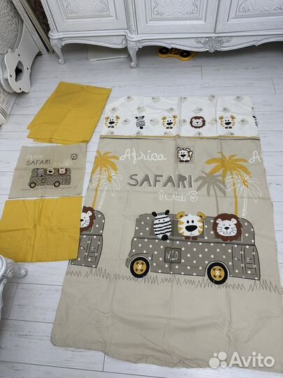 Постельное белье в детскую кроватку