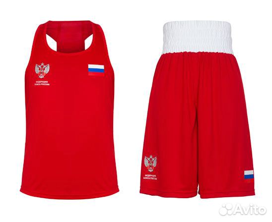 Форма боксерская Clinch фбр Красная 140 - XXL