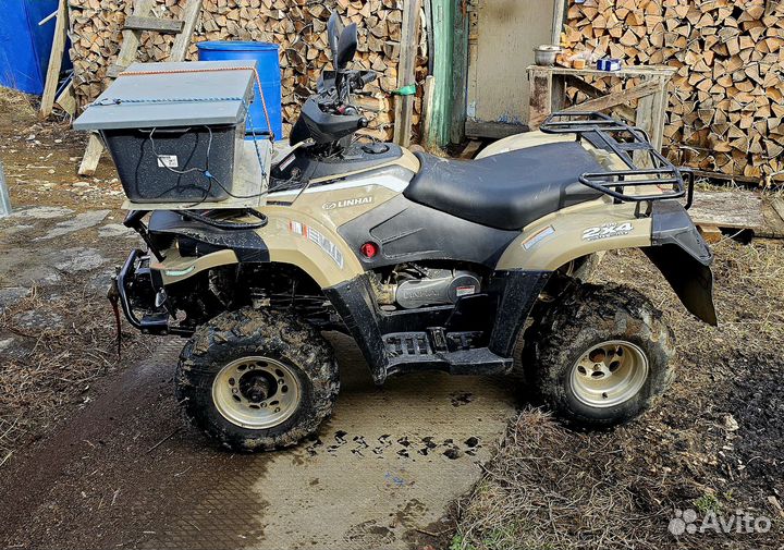 Квадроцикл linhai-yamaha D200