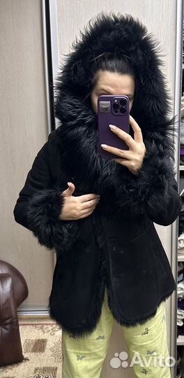 Дубленка натуральная женская 42 44