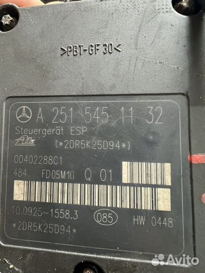 Блок esp mercedes w164