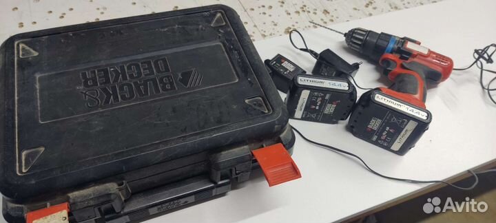 Шуруповерт бу black&decker