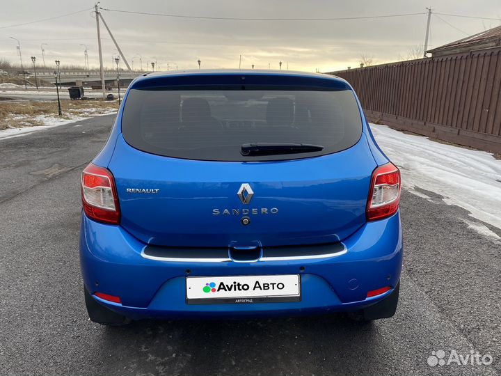 Renault Sandero 1.6 МТ, 2016, 125 000 км