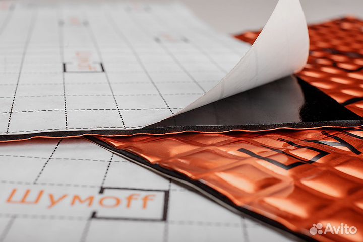 Упаковка вибропласта Шумофф М3