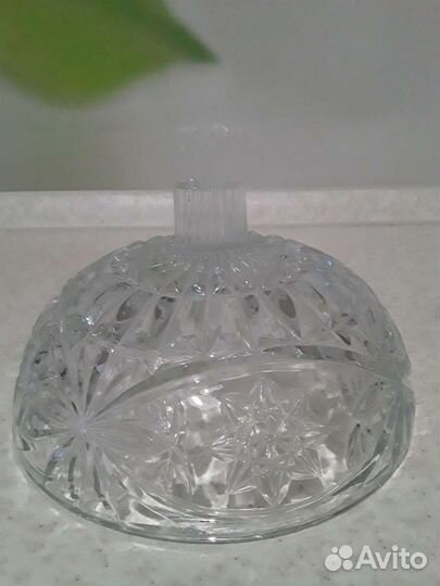 Ваза хрустальная