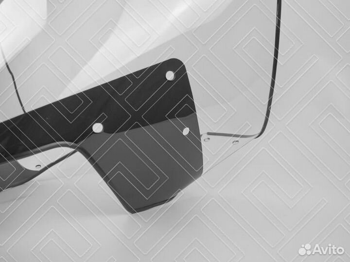 Стекло ветровое для снегохода BRP (78см, 4мм, мпк)