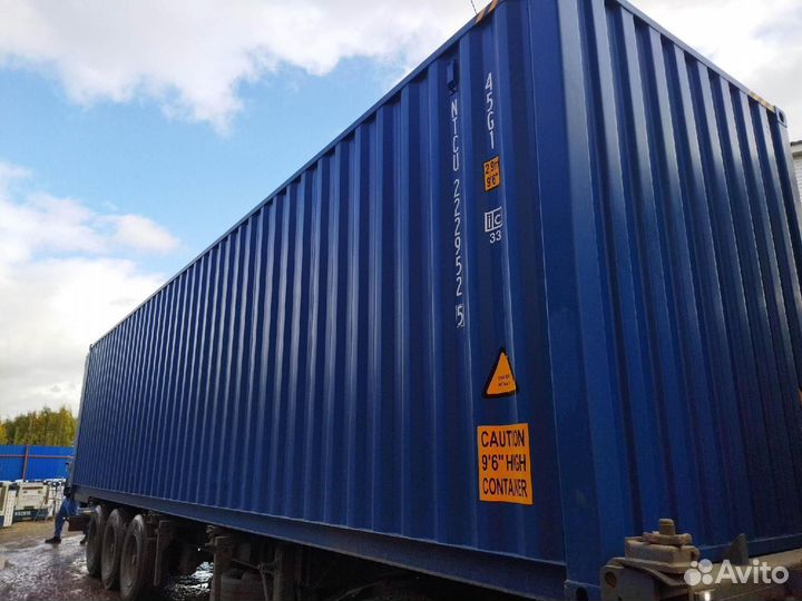 Морской контейнер 40 футов hc