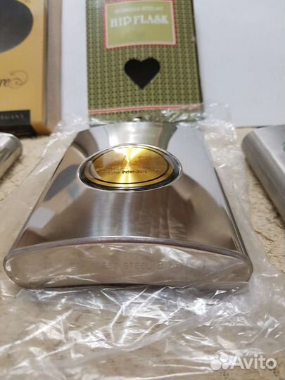 Фляжка из нержавейки для алкогольных напитков