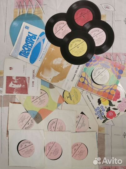 Танцы, эстрада,классика - виниловые пластинки СССР