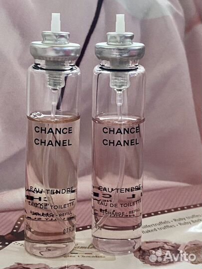 Chanel Chance eau Tendre 2 флакона